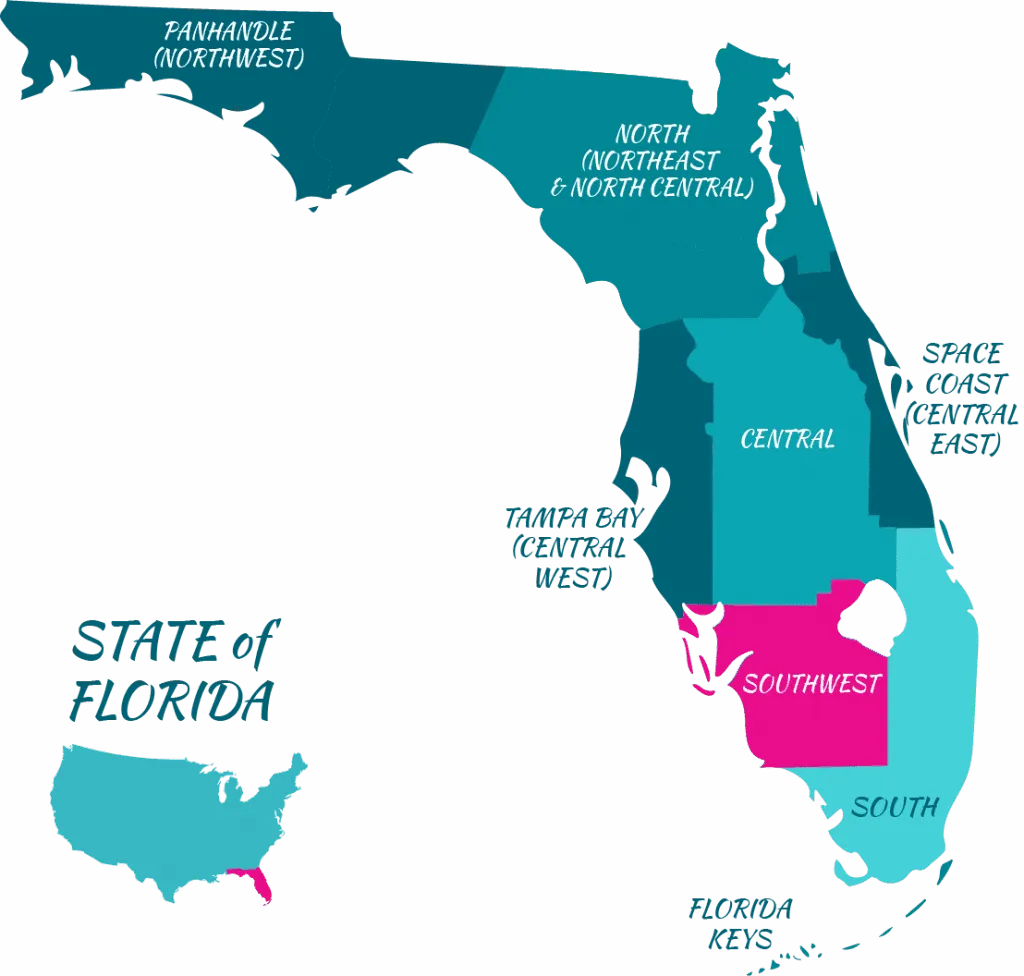 Florida service coverage map